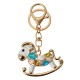 Breloczek Do Kluczy Konik Na Biegunach Clayre & Eef