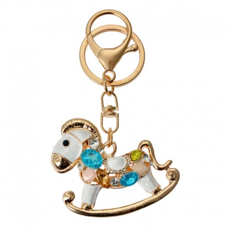 Breloczek Do Kluczy Konik Na Biegunach Clayre & Eef