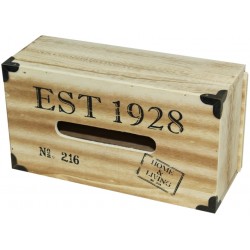 Pudełko Na Chusteczki Drewniane