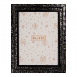 Ramka Na Zdjęcie Ozdobna Czarna B Clayre & Eef