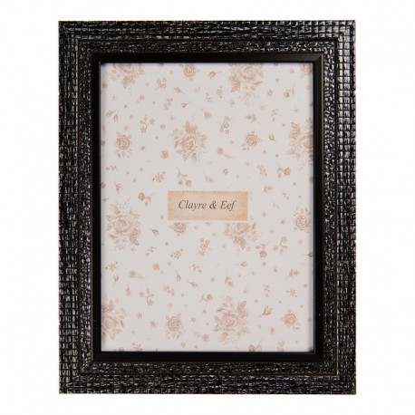 Ramka Na Zdjęcie Ozdobna Czarna B Clayre & Eef
