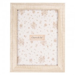 Ramka Na Zdjęcie Ozdobna Beżowa A Clayre & Eef