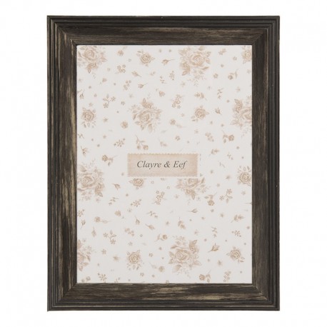 Ramka Na Zdjęcie Ozdobna Czarna M Clayre & Eef