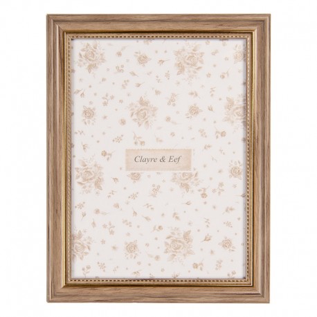 Ramka Na Zdjęcie Ozdobna Brązowa E Clayre & Eef