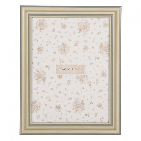 Ramka Na Zdjęcie Ozdobna Szara A Clayre & Eef