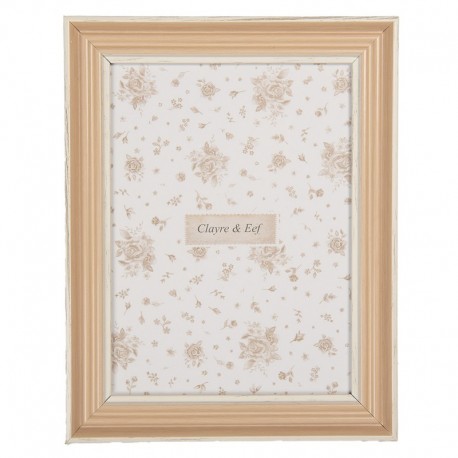 Ramka Na Zdjęcie Ozdobna Brązowa F Clayre & Eef