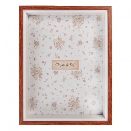 Ramka Na Zdjęcie Ozdobna Brązowa J Clayre & Eef