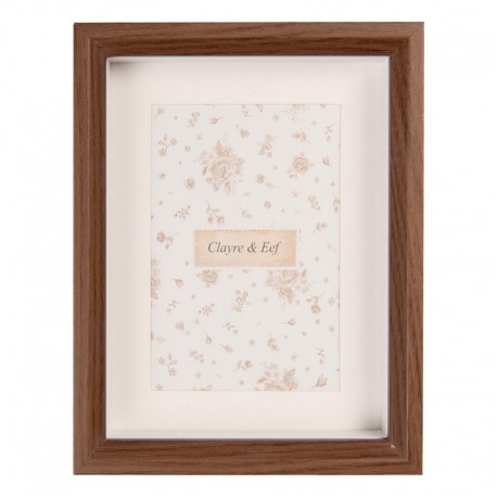 Ramka Na Zdjęcie Ozdobna Brązowa N Clayre & Eef