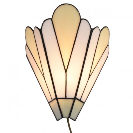 Kinkiet Tiffany Witrażowy D Clayre & Eef