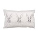Poszewka Na Poduszkę Ozdobna z Zającami A Clayre & Eef