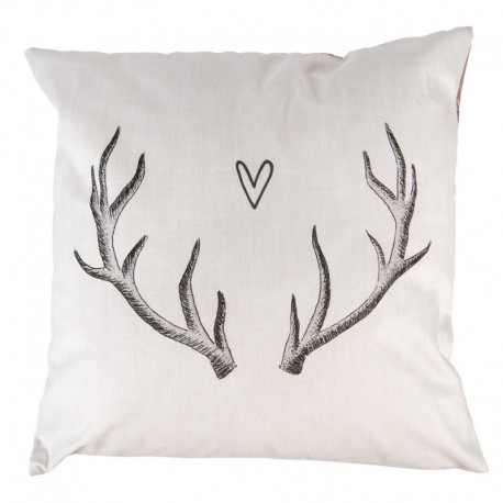 Poszewka Na Poduszkę Ozdobna z Rogami B Clayre & Eef