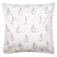 Poszewka Na Poduszkę Ozdobna z Zającami D Clayre & Eef