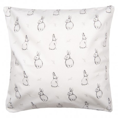Poszewka Na Poduszkę Ozdobna z Zającami D Clayre & Eef
