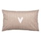 Poszewka Na Poduszkę Ozdobna z Sercem B Clayre & Eef