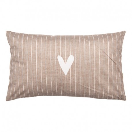 Poszewka Na Poduszkę Ozdobna z Sercem B Clayre & Eef