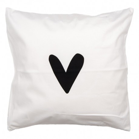 Poszewka Na Poduszkę Ozdobna z Sercem C Clayre & Eef