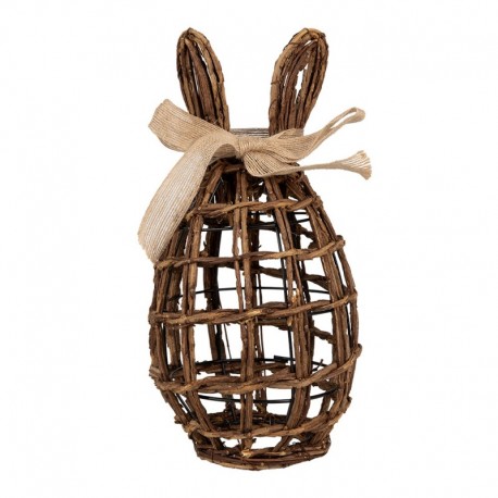 Rattanowa Dekoracja Wielkanocna A Clayre & Eef
