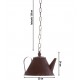 Lampa Rustykalna Aluro Czajnik 3