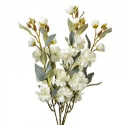 Sztuczne Kwiaty Białe 51 cm Clayre & Eef