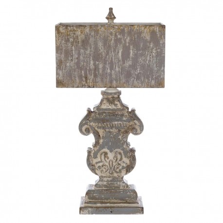 Lampa Stołowa Vintage Prowansja A Blanc Mariclò