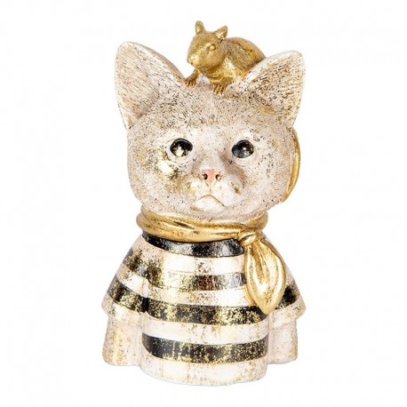 Figurka Kota Popiersie D Clayre & Eef