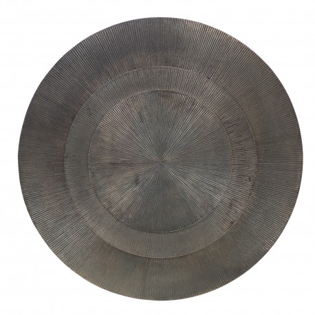 Metalowa Dekoracja Ścienna Okrągła B