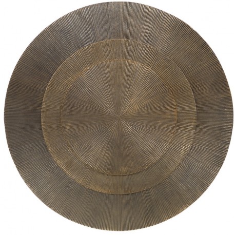 Metalowa Dekoracja Ścienna Okrągła C