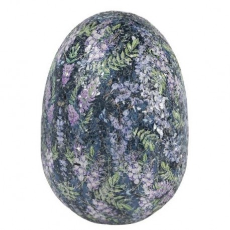 Metalowe Jajo Belldeco Fiore Blue D