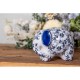Ceramiczny Słonik w Kwiaty B Clayre & Eef