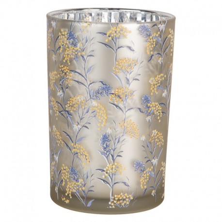 Szklany Lampion Na Tealight w Gałązki Clayre & Eef