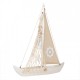 Ozdobna Żaglówka Figurka Marynistyczna B Clayre & Eef