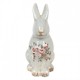 Ceramiczny Zajączek w Kwiaty Clayre & Eef