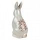Ceramiczny Zajączek w Kwiaty Clayre & Eef