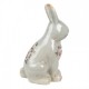 Ceramiczny Zajączek w Kwiaty Clayre & Eef