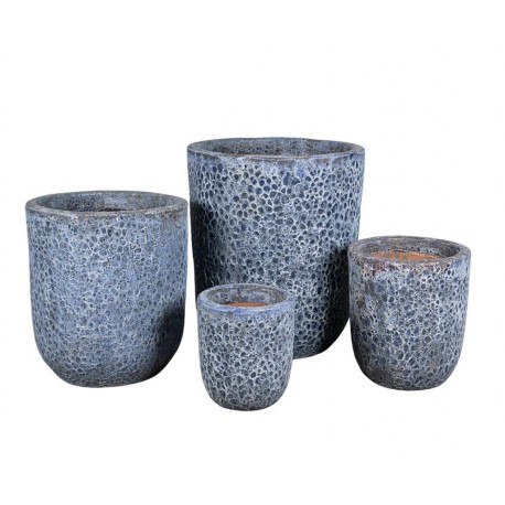 Donica Belldeco Garden Old Blue kpl. 4 szt