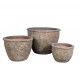 Donica Okrągła Belldeco Garden Old Rustykalna kpl. 3 szt