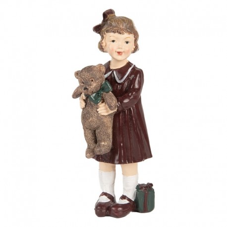 Figurka Dziewczynki z Misiem B Clayre & Eef