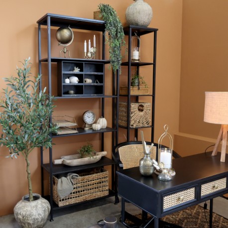 Regał Industrialny Chic Antique Na Kółkach