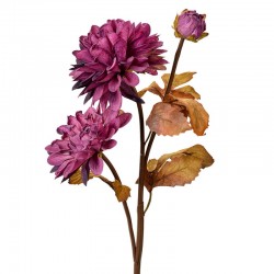 Sztuczne Kwiaty Fioletowe 66 cm Clayre & Eef