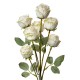 Sztuczne Kwiaty Białe Róże 55 cm Clayre & Eef