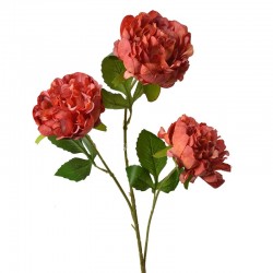 Sztuczne Kwiaty Pomarańczowe 80 cm Clayre & Eef