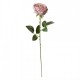 Sztuczny Kwiat Jasnoróżowa Róża 61 cm Clayre & Eef