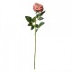 Sztuczny Kwiat Róża Różowa 62 cm Clayre & Eef