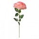 Sztuczny Kwiat Różowa Róża 75 cm Clayre & Eef