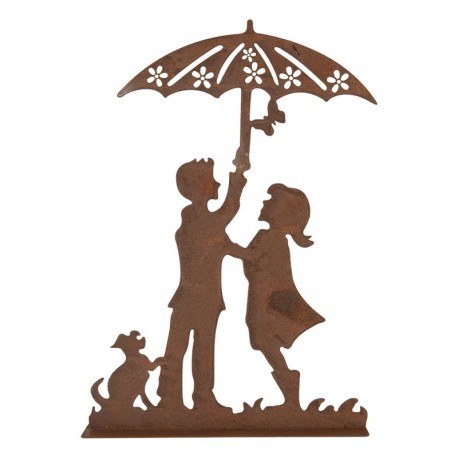 Metalowa Dekoracja Zakochani B Clayre & Eef