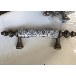 Uchwyt Meblowy Podłużny w Kwiatki B Clayre & Eef