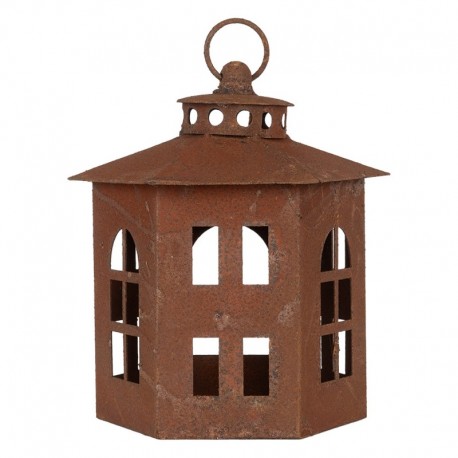 Metalowy Lampion Domek Clayre & Eef