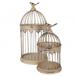 Klatki Ozdobne Prowansalskie Duże 2 szt. B Clayre & Eef