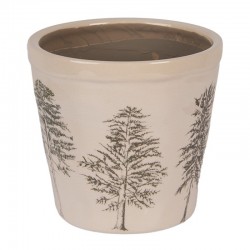 Osłonka Na Doniczkę z Choinkami B Clayre & Eef