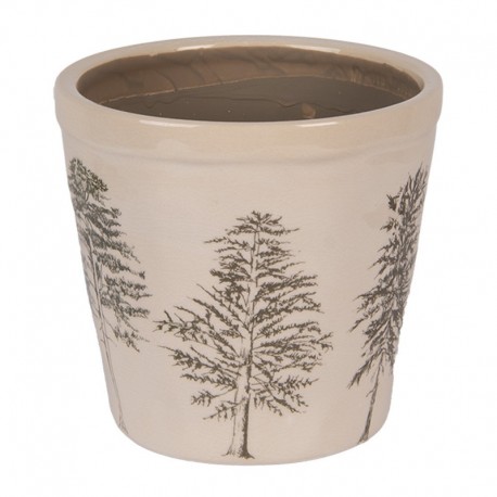 Osłonka Na Doniczkę z Choinkami B Clayre & Eef